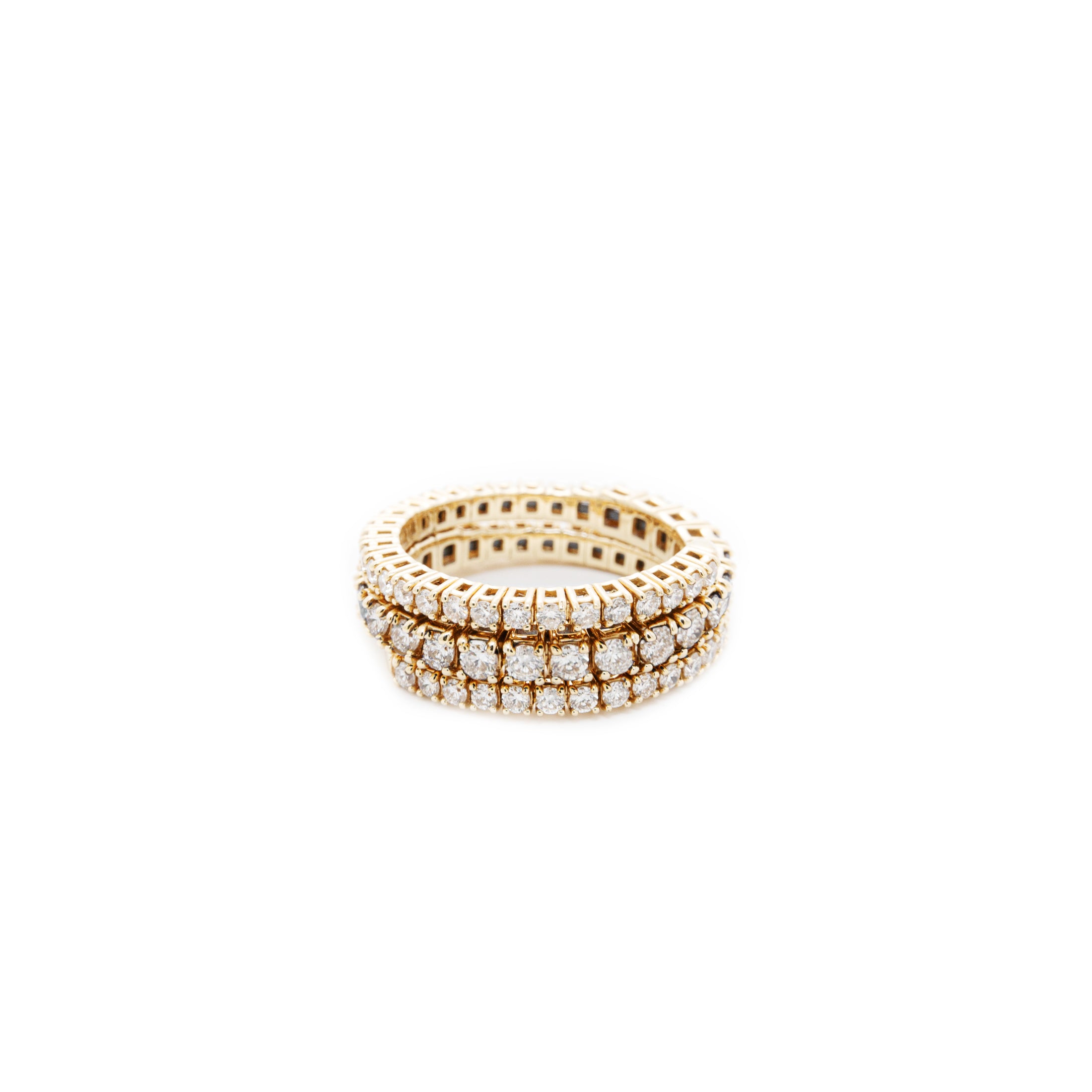 Shimmering Seascape Diamond Ring