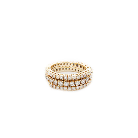 Diamond Snow of the Andes White Gold Ring