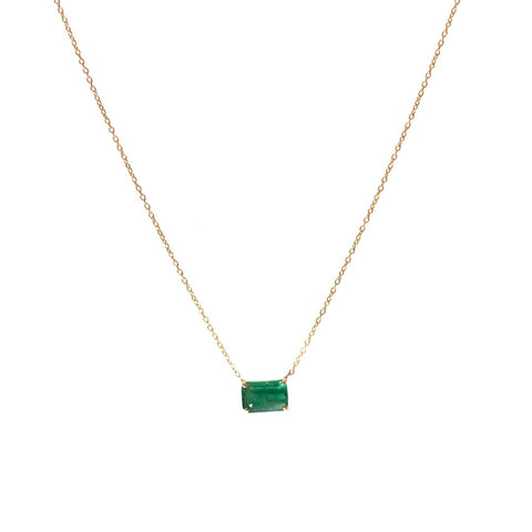 Yellow Gold Diamond Tennis Necklace