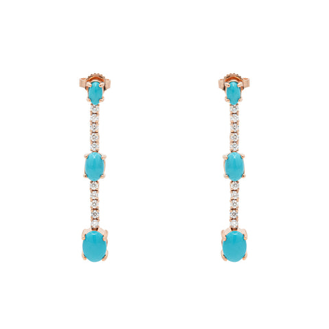 Tourmaline Bubbles I Earrings