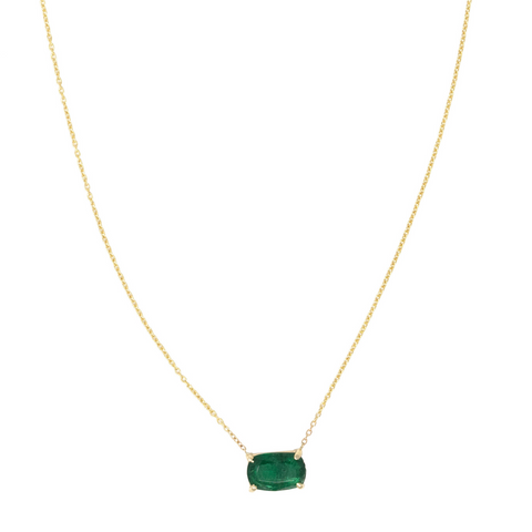 Yellow Gold Diamond Tennis Necklace