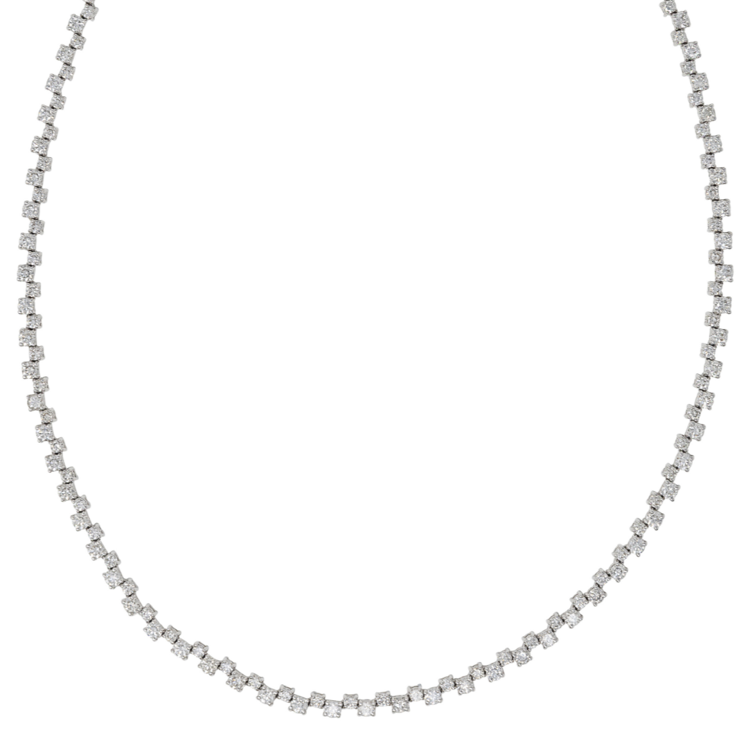Intuition Diamond & White Gold Necklace