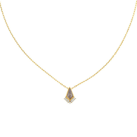 Diamond Maia Necklace Rose Gold