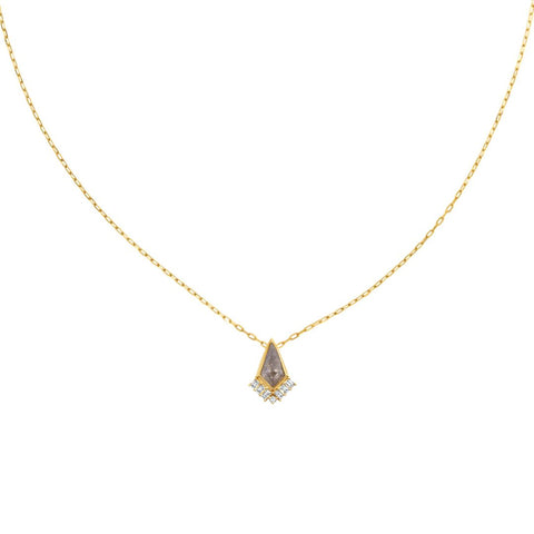 Yellow Gold Diamond Tennis Necklace