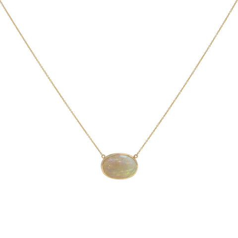 Yellow Gold Diamond Tennis Necklace