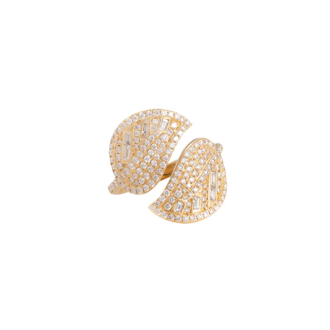 Dance with Life Yellow Diamond Gold Diamond Ring