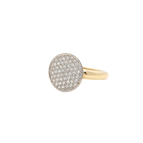 Diamond Snow of the Andes White Gold Ring