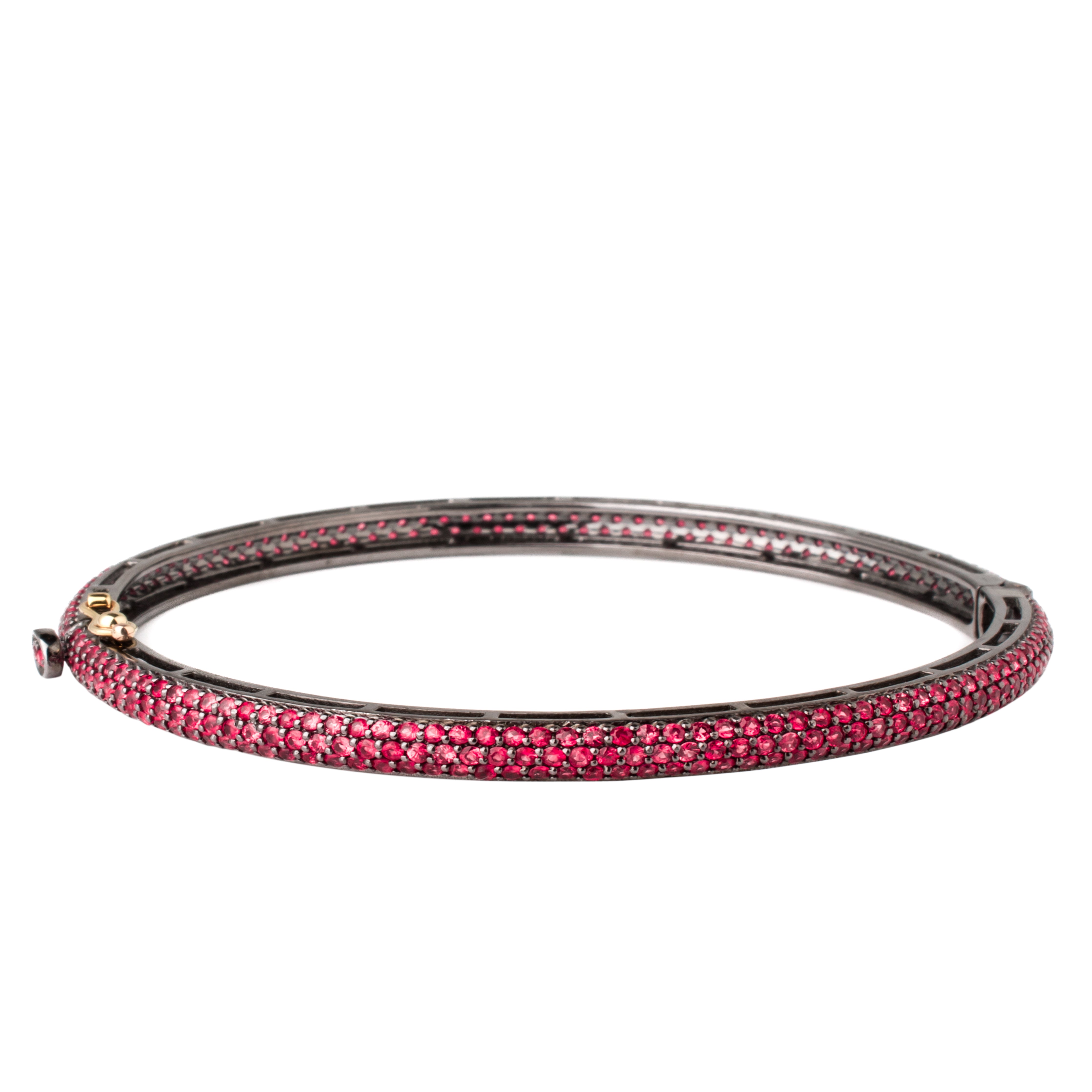 Ruby Bangle 3-Row