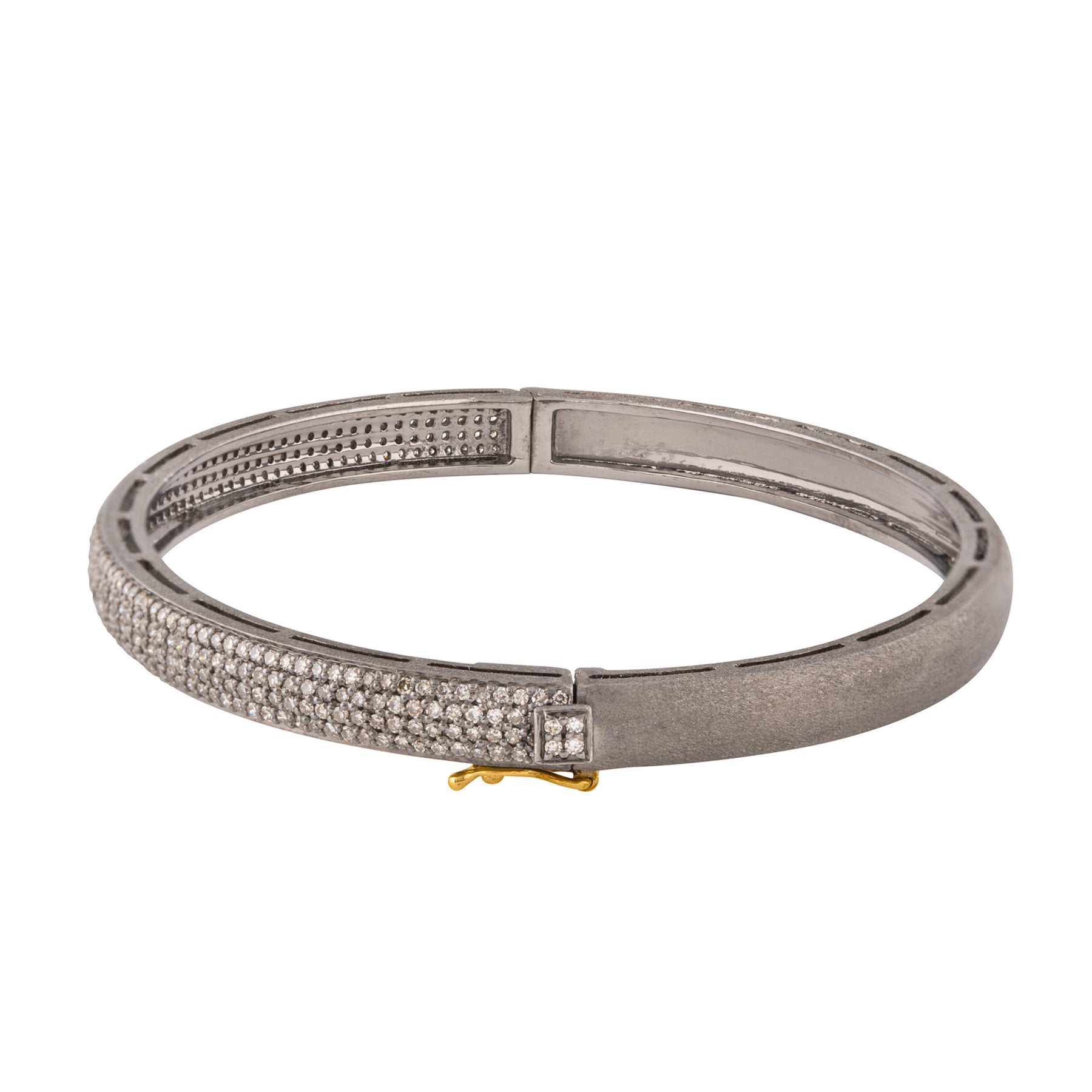 Diamond Rough & Refined Bangle