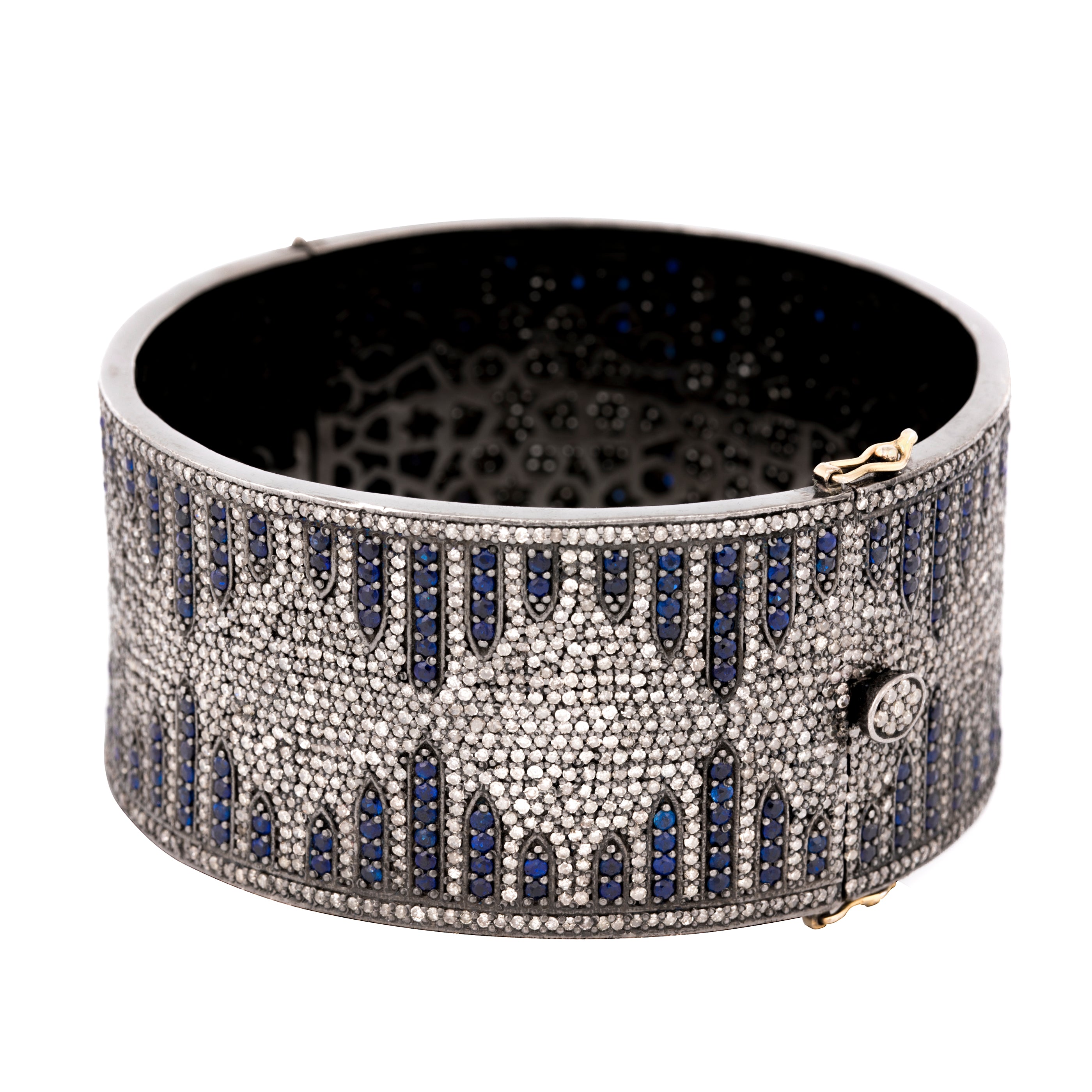 Sapphire & Diamond Magic of the Night Bangle