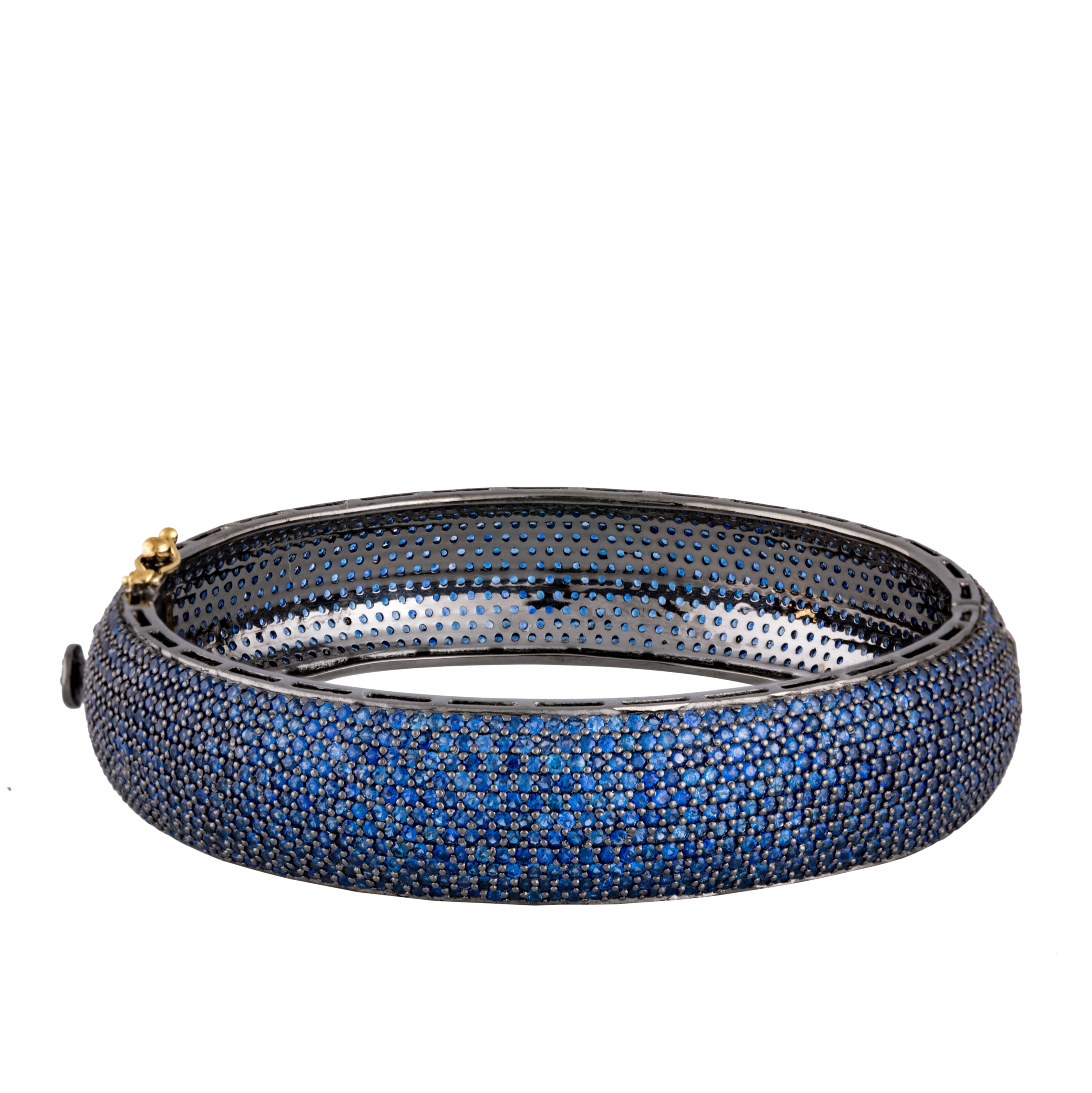 Large Sapphire Bangle