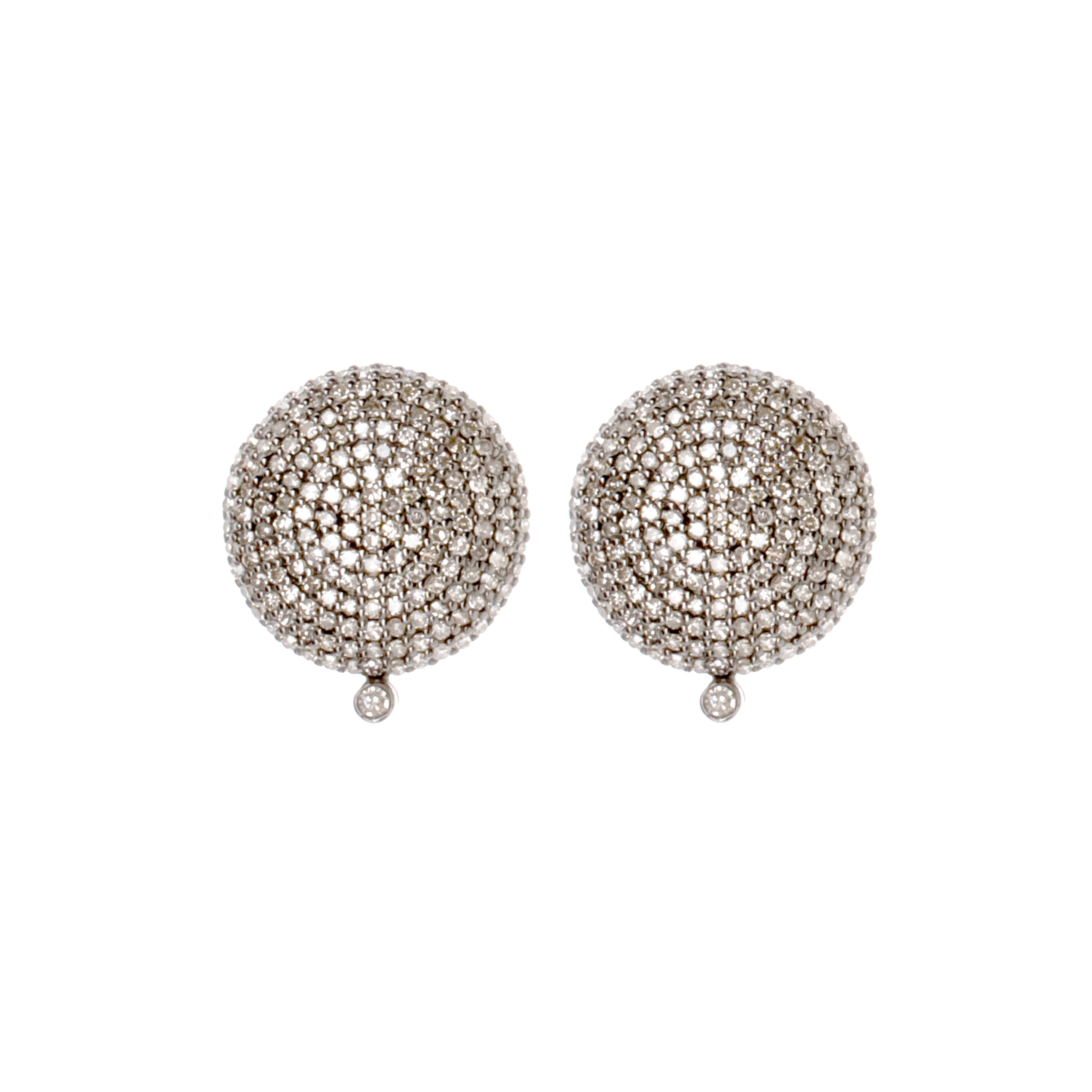 Full Moon Diamond Studs