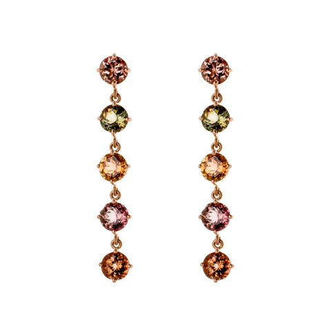 Yellow Gold & Diamond Enchanted Links Earrings