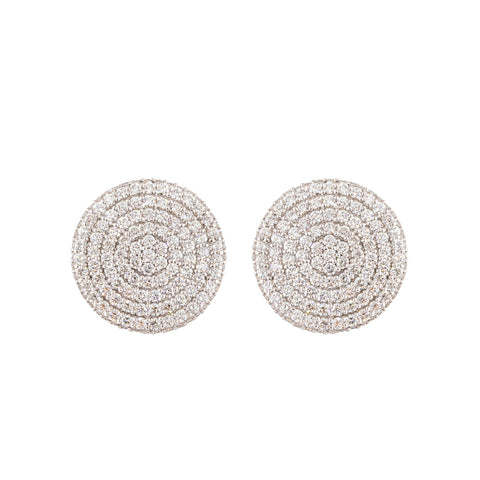 Rose Gold Orb of Diamonds