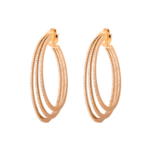 Sapphire Attraction Earrings
