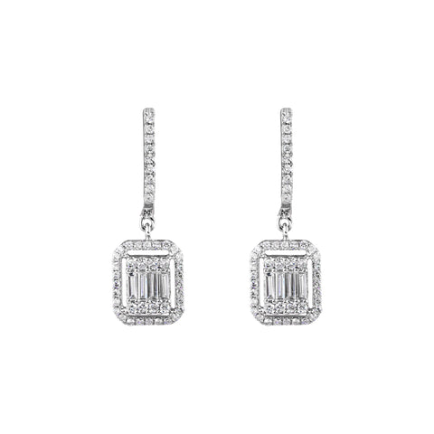 Sapphire Attraction Earrings