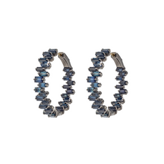 Sapphire Attraction Earrings