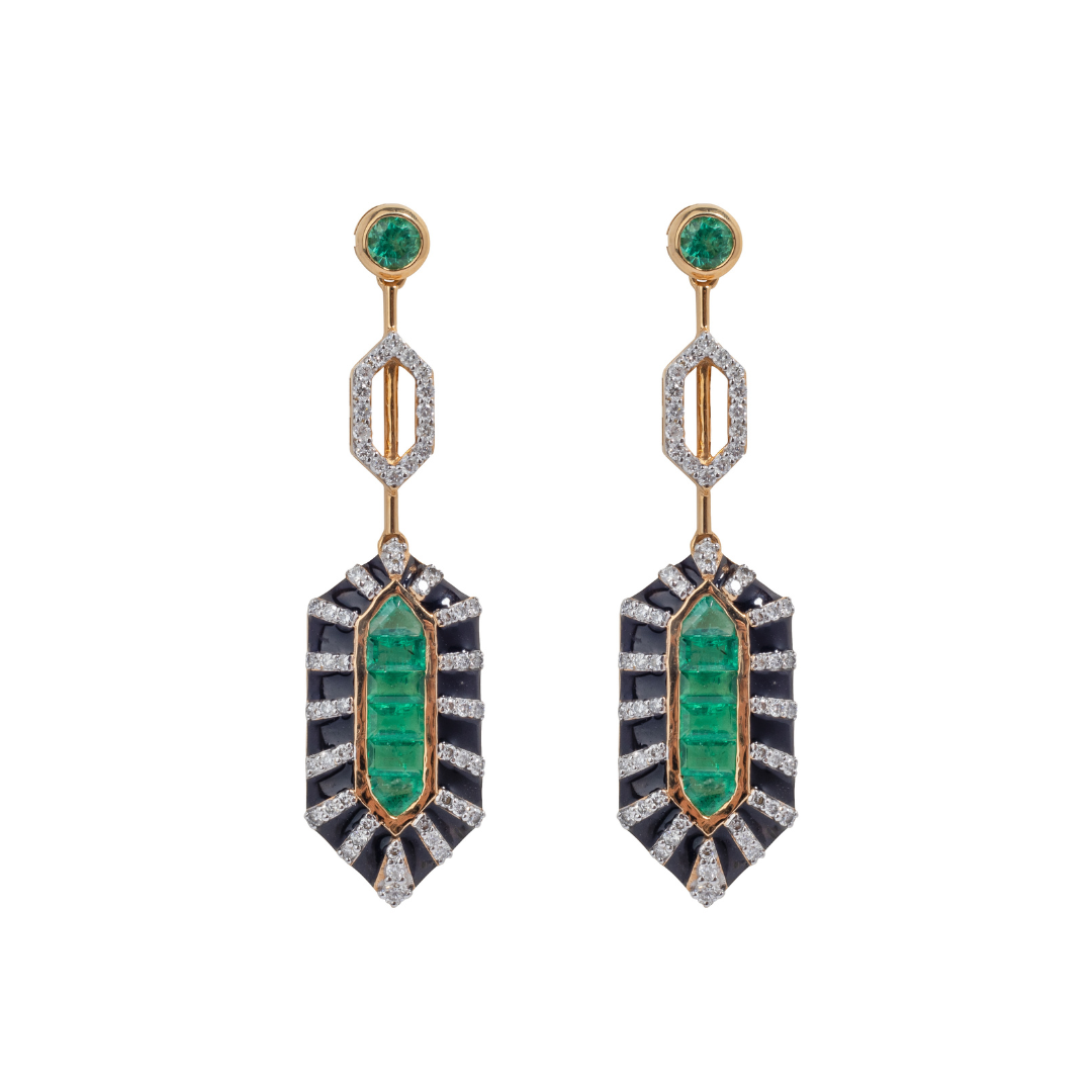 Emerald & Gold Neith Amulet