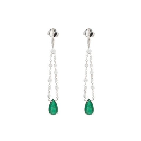 Sapphire Attraction Earrings