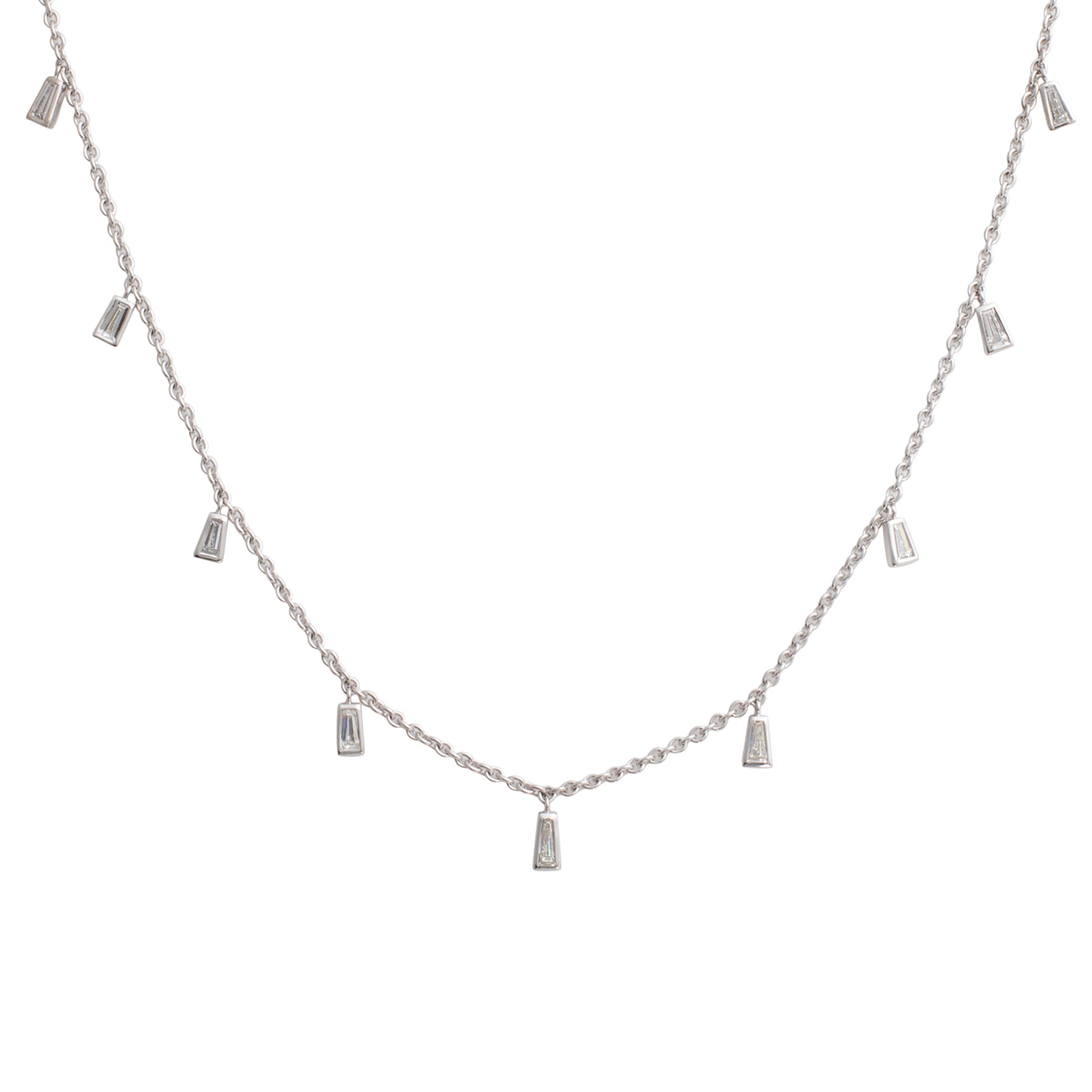 Diamond Maia Necklace White Gold