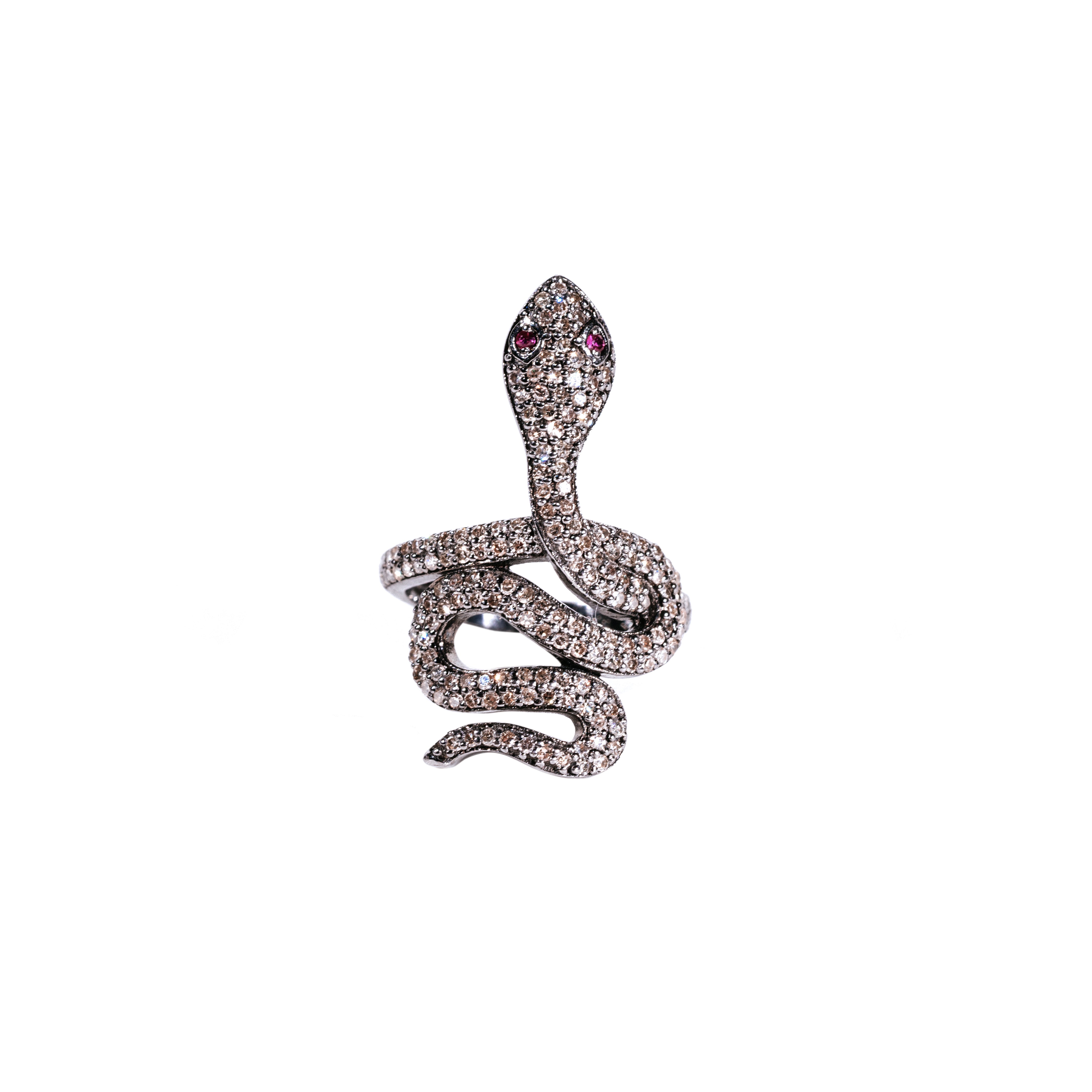 Coiled Serpent Ring