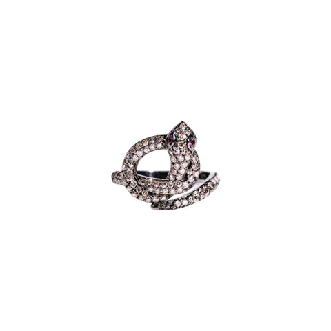 Coiled Serpent Ring