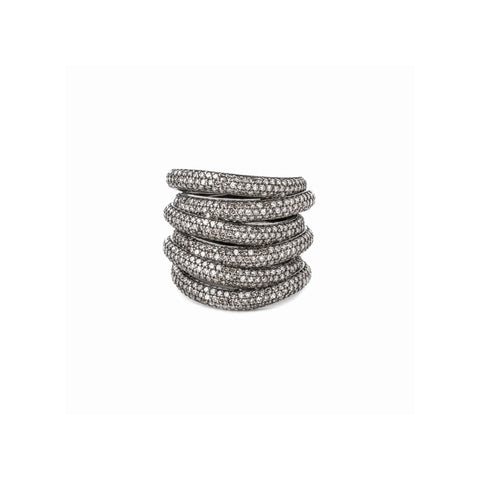 Diamond Snow of the Andes White Gold Ring
