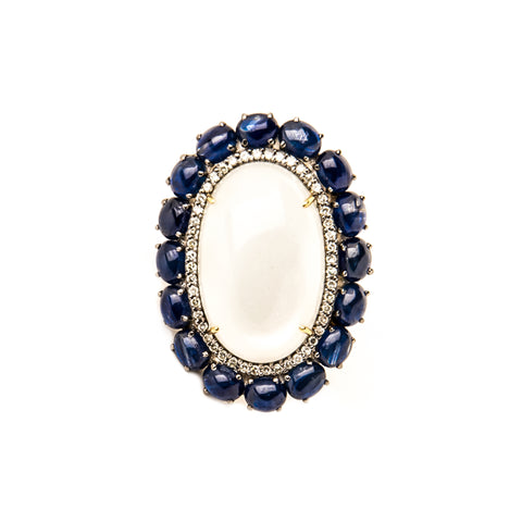 Diamond Snow of the Andes White Gold Ring