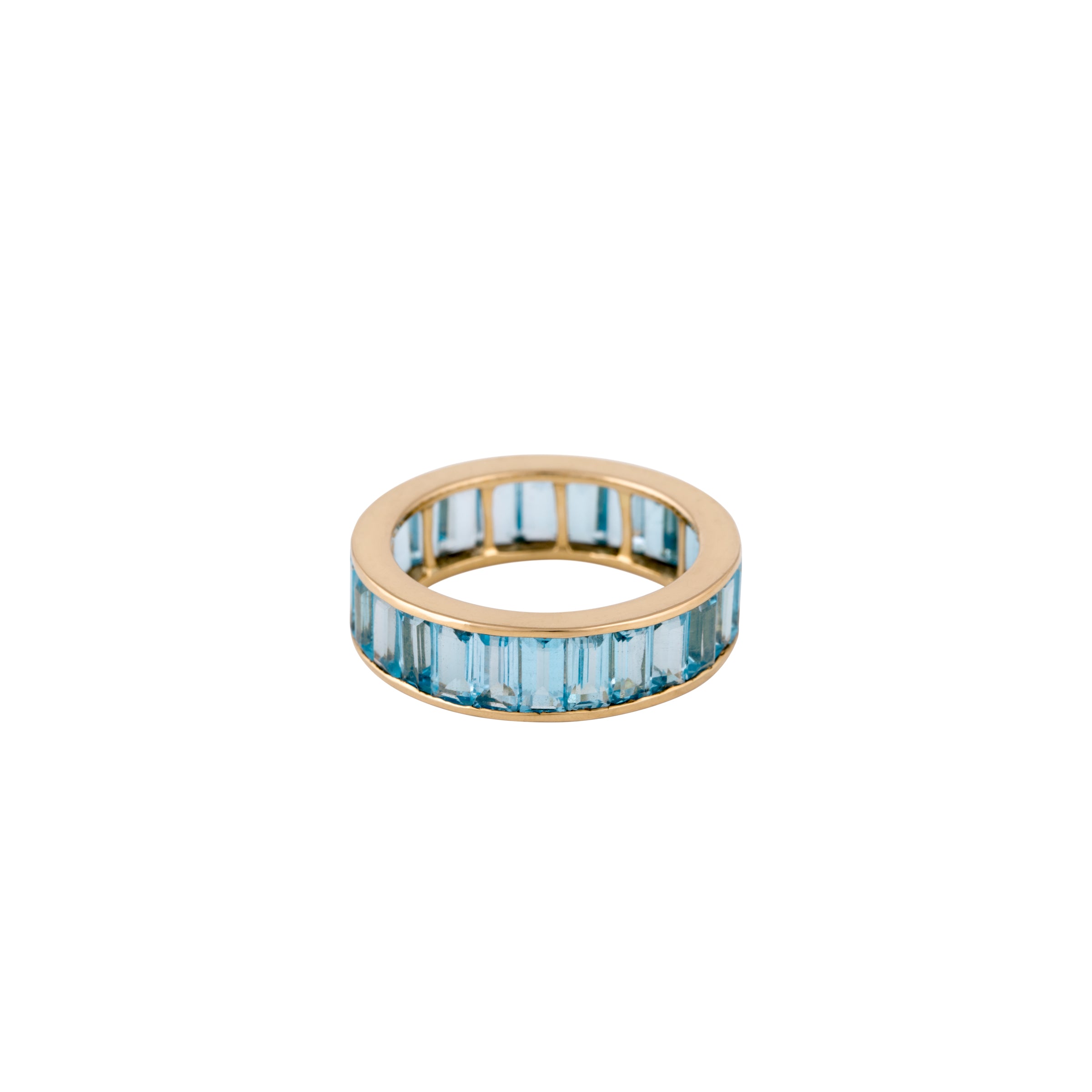 Blue Topaz of the Sea Ring