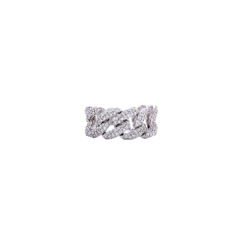 Diamond Snow of the Andes White Gold Ring