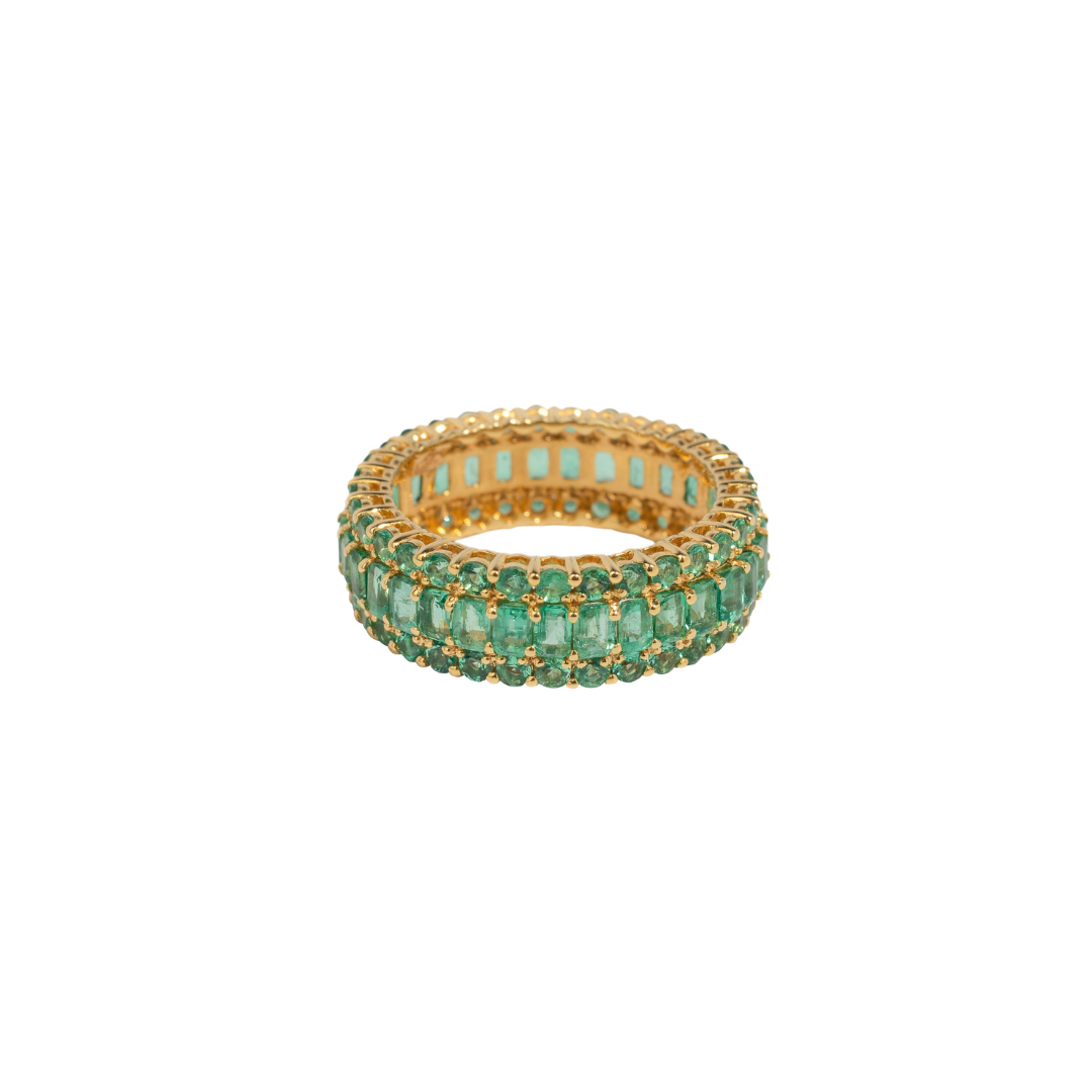 Emerald & Gold Yamuna River Band