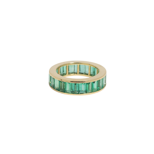 Green Emerald of the Sea Ring