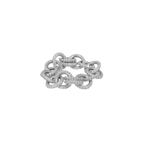 Diamond Snow of the Andes White Gold Ring