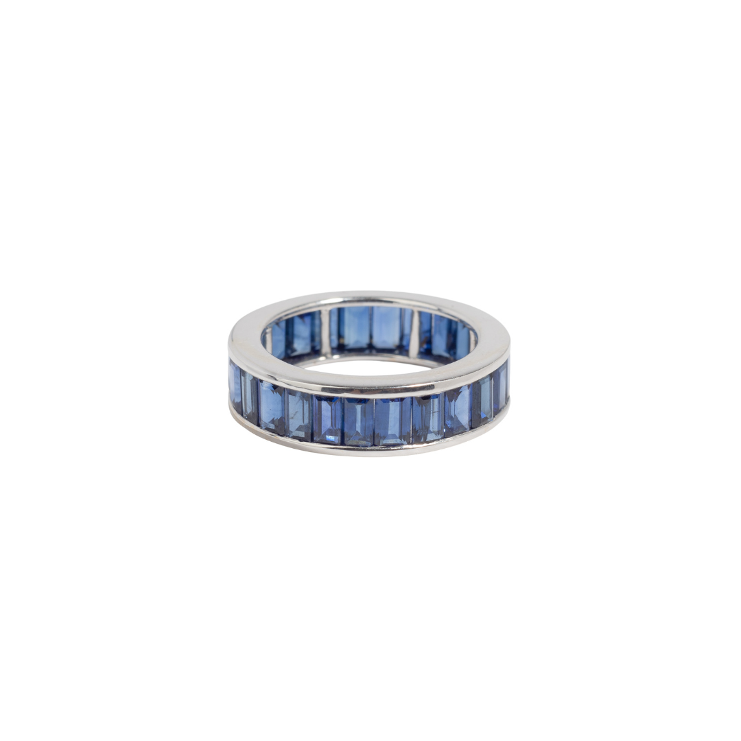 Blue Sapphire of the Sea Ring