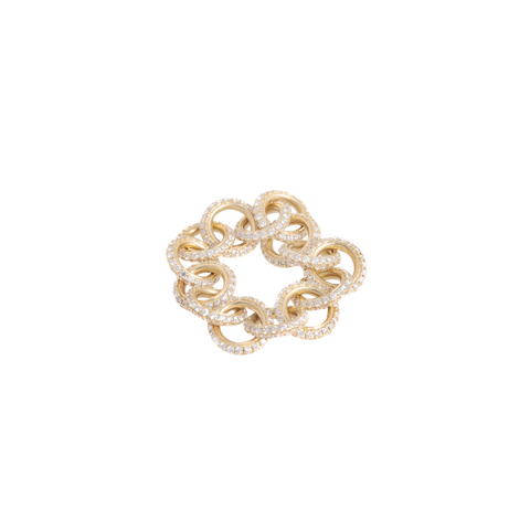 Diamond Snow of the Andes White Gold Ring