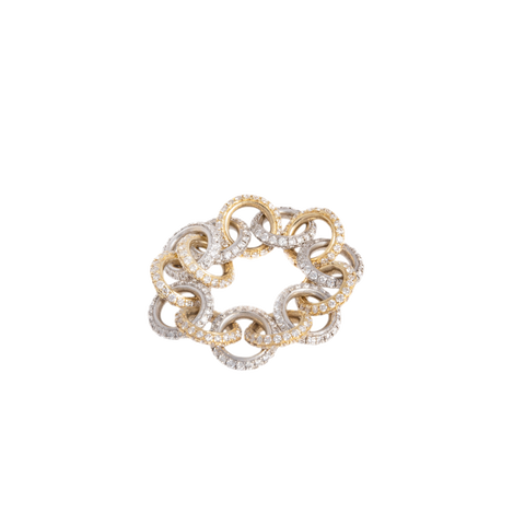 Diamond Snow of the Andes White Gold Ring