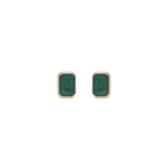 Emerald Elegance Studs