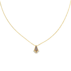 Mystic Mirage Diamond & Gold Necklace