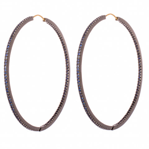 Sapphire & Diamond Ethereal Desire Earrings