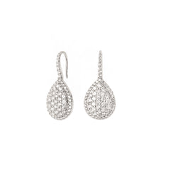 Teardrop Diamond Earring