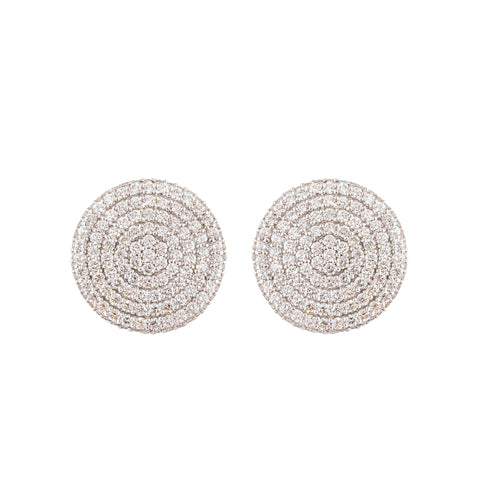 Sun & Moon Diamond Earrings