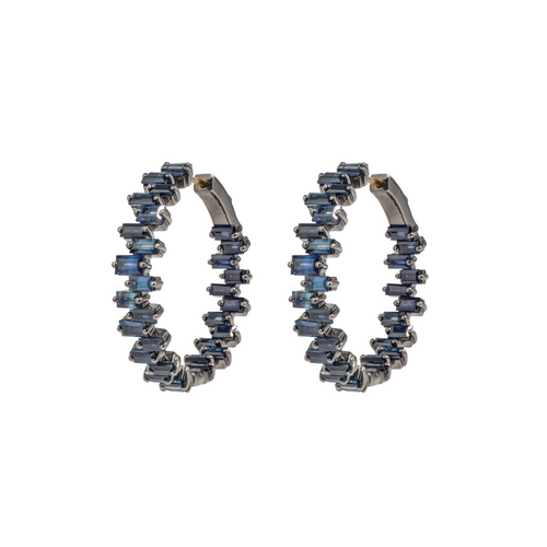 Sapphire Attraction Earrings