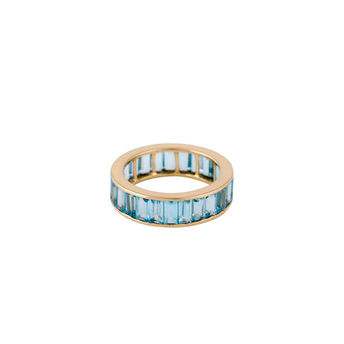 Blue Topaz of the Sea Ring