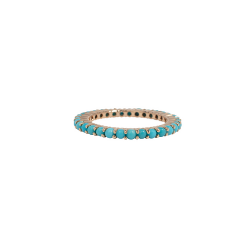 Way of Love Turquoise Rose Gold Ring